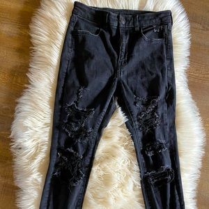Black American Eagle Jeans